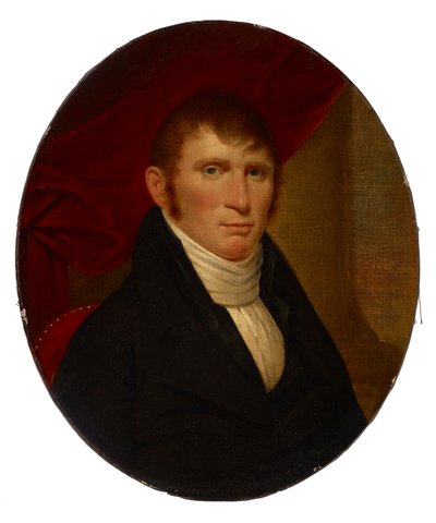 Ritratto di David Cox da Rembrandt Peale
